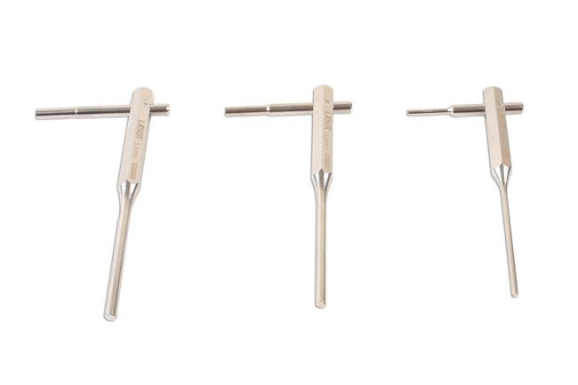 Laser Tools 7865 Twin Function Brake Pin Punch Set 3pc Laser Tools