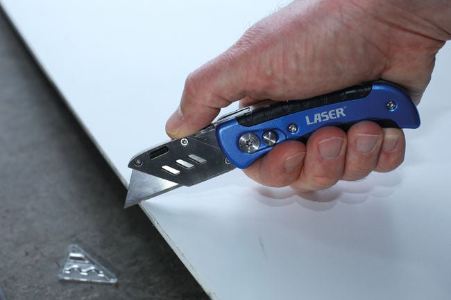 Laser Tools 7870 Folding Utility Knife Laser Tools