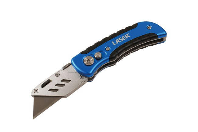 Laser Tools 7870 Folding Utility Knife Laser Tools