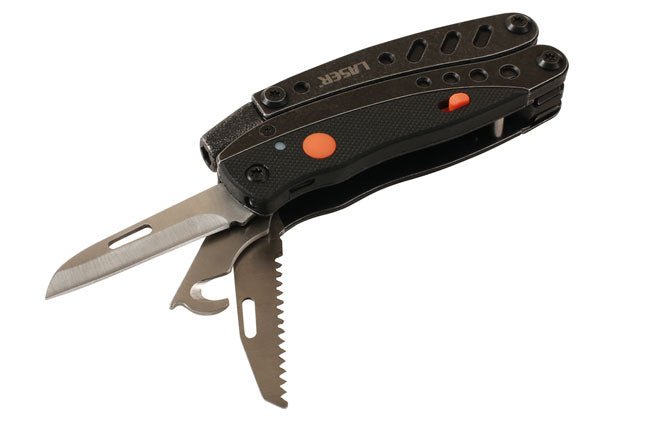 Laser Tools 7872 9-in-1 Stainless Steel Multi Tool Laser Tools