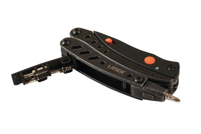 Laser Tools 7872 9-in-1 Stainless Steel Multi Tool Laser Tools