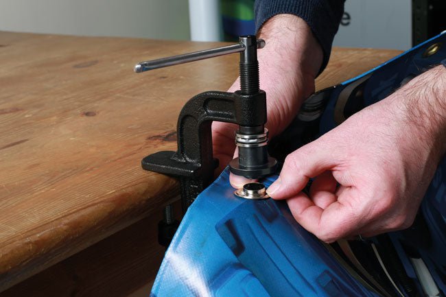 Laser Tools 7881 Tarpaulin Grommet Fitting Kit - for HGV Laser Tools