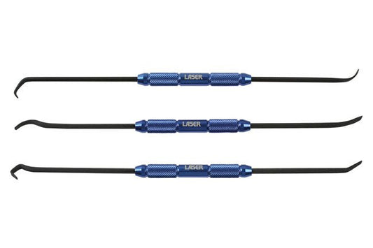 Laser Tools 7886 Mini Pry Bar Set 3pc Laser Tools