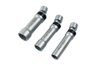 Laser Tools 7891 Universal Joint Spark Plug Socket Set 3/8"D 3pc Laser Tools