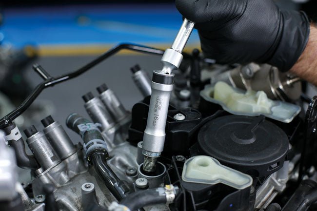 Laser Tools 7891 Universal Joint Spark Plug Socket Set 3/8"D 3pc Laser Tools