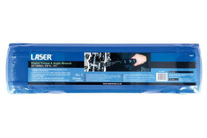 Laser Tools 7907 Digital Torque & Angle Wrench 3/8"D 20 - 100Nm Laser Tools
