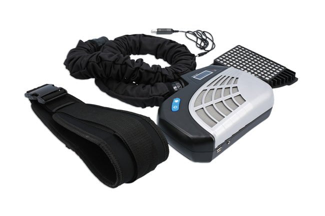 Laser Tools 7927 Auto Darkening Welding Helmet with Respirator Laser Tools