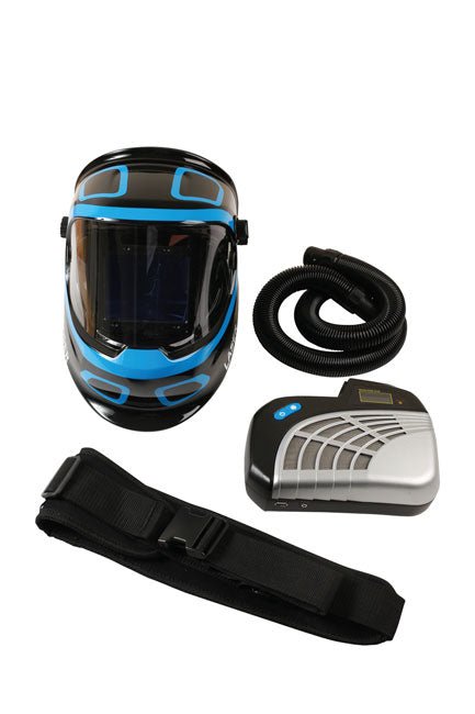 Laser Tools 7927 Auto Darkening Welding Helmet with Respirator Laser Tools