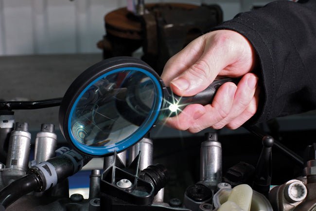 Laser Tools 7930 Magnifying Glass with LED Laser Tools