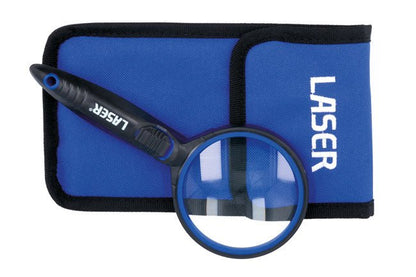Laser Tools 7930 Magnifying Glass with LED Laser Tools
