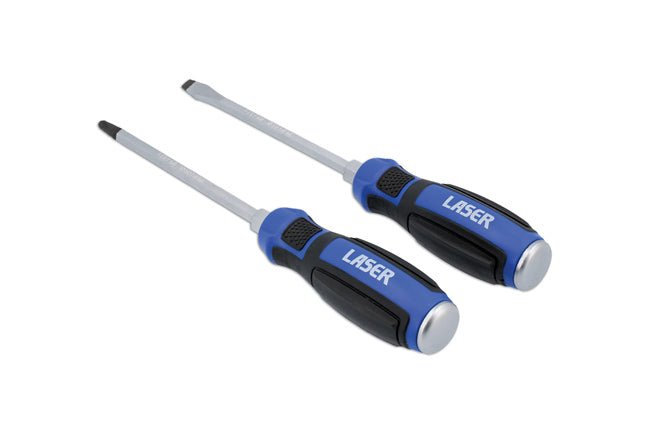 Laser Tools 7938 Pound Thru Screwdriver Set 2pc Laser Tools