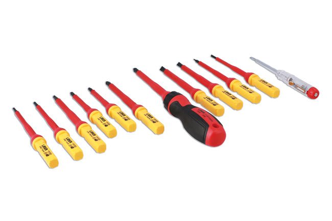 Laser Tools 7939 Insulated Screwdriver Set 13pc Laser Tools
