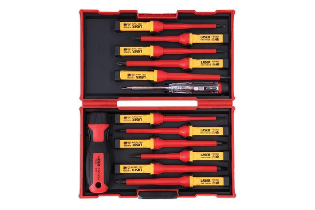 Laser Tools 7939 Insulated Screwdriver Set 13pc Laser Tools