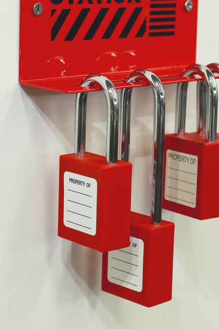 Laser Tools 7943 Long Shackle Safety Lockout Padlock Laser Tools