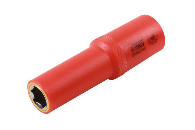 Laser Tools 7951 Deep Insulated Socket 1/2"D 12mm Laser Tools