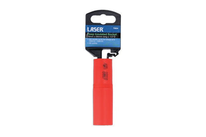 Laser Tools 7954 Deep Insulated Socket 1/2"D 16mm Laser Tools