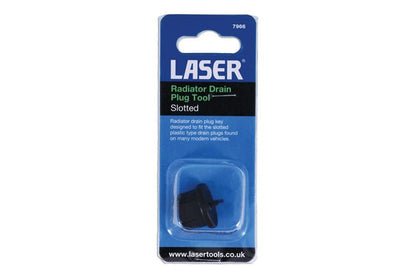 Laser Tools 7966 Radiator Drain Plug Tool - Slotted Laser Tools