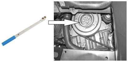 Laser Tools 7982 Crankshaft Holding Tool - for Mercedes-Benz Laser Tools