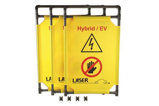 Laser Tools 8000 Hybrid/EV Folding Safety Barrier Laser Tools