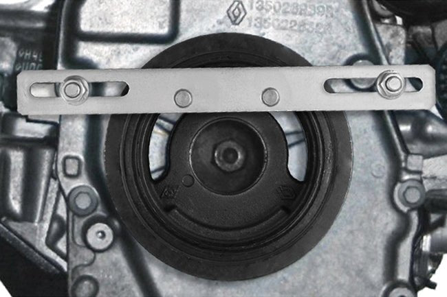 Laser Tools 8002 Crankshaft Pulley Holding Tool - for Renault Laser Tools