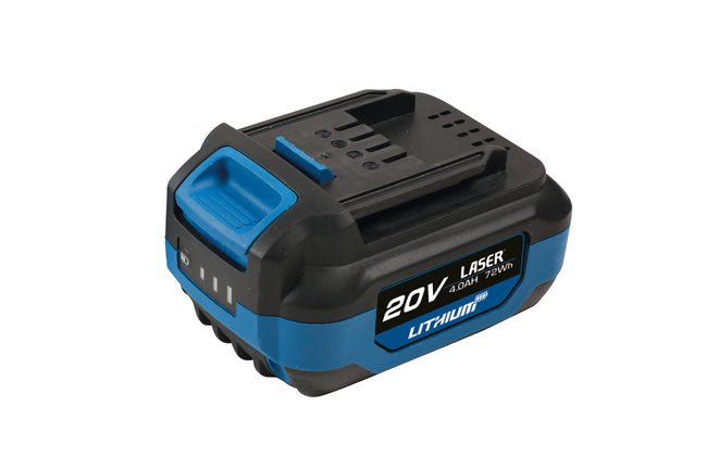 Laser Tools 8007 20V 4.0Ah Li-ion Battery 'One Battery Powers All' Laser Tools