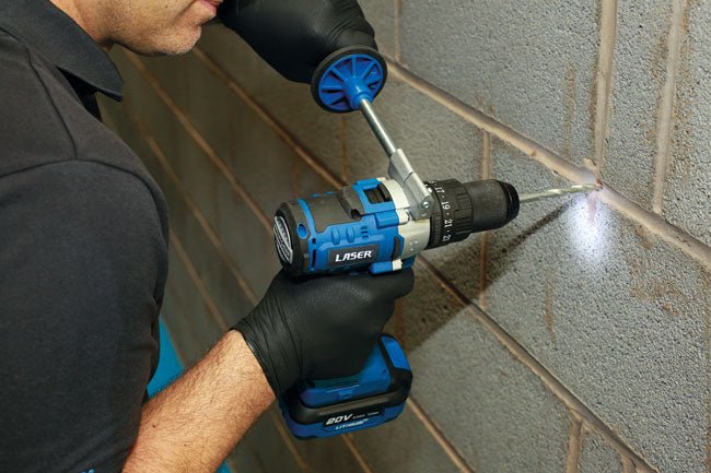 Laser Tools 8011 Cordless Variable Speed Impact Drill 20V w/o Battery Laser Tools