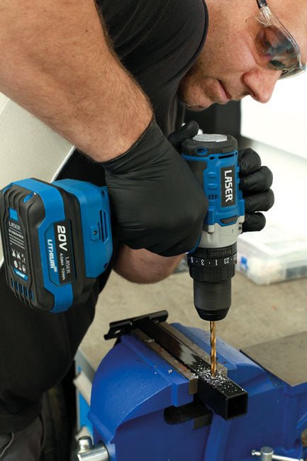 Laser Tools 8011 Cordless Variable Speed Impact Drill 20V w/o Battery Laser Tools