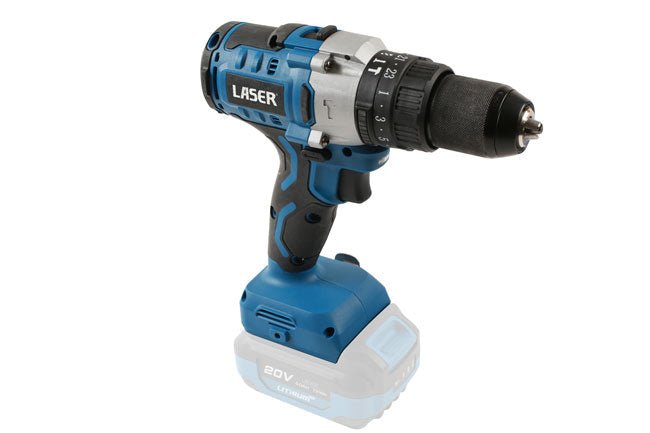 Laser Tools 8011 Cordless Variable Speed Impact Drill 20V w/o Battery Laser Tools