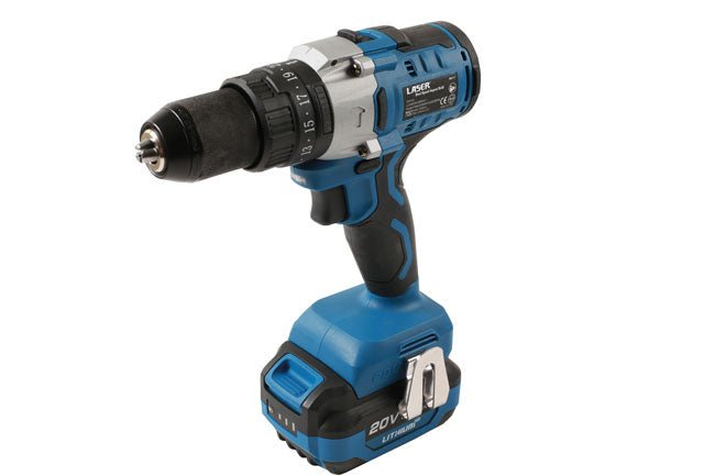 Laser Tools 8011 Cordless Variable Speed Impact Drill 20V w/o Battery Laser Tools