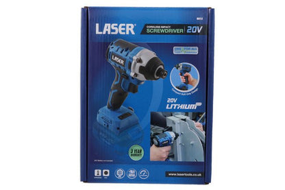 Laser Tools 8012 Cordless Impact Screwdriver 20V w/o Battery Laser Tools