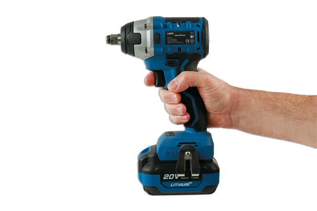Laser Tools 8013 Cordless Impact Wrench 1/2"D 20V w/o Battery Laser Tools