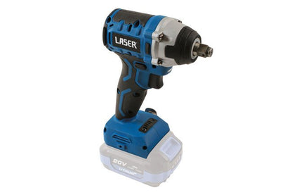 Laser Tools 8013 Cordless Impact Wrench 1/2"D 20V w/o Battery Laser Tools
