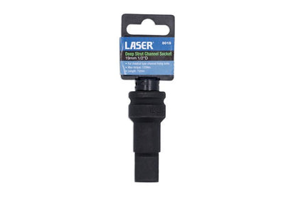 Laser Tools 8019 Deep Socket 19mm 1/2"D  for Strut Channel Laser Tools