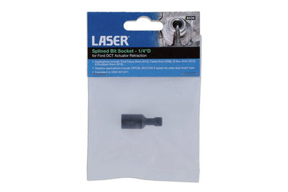 Laser Tools 8036 Splined Bit Socket - for Ford DCT Actuators Laser Tools