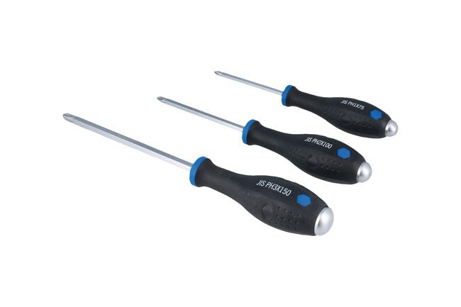 Laser Tools 8037 JIS Pound Thru Screwdrivers 3pc Laser Tools