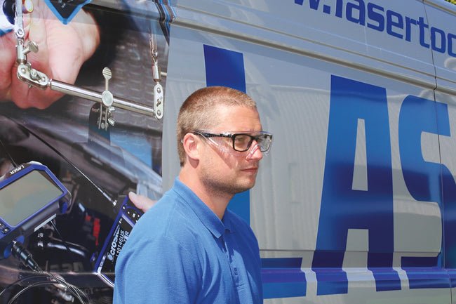 Laser Tools 8040 Safety Glasses with Side Protection Laser Tools