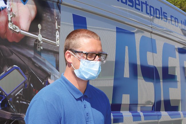 Laser Tools 8040 Safety Glasses with Side Protection Laser Tools