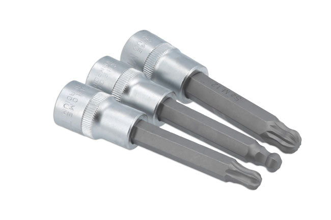 Laser Tools 8048 Ball End Socket Bit Set 1/2"D 20pc Laser Tools