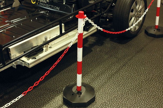 Laser Tools 8055 Safety Barrier 4 Posts & Chain Laser Tools