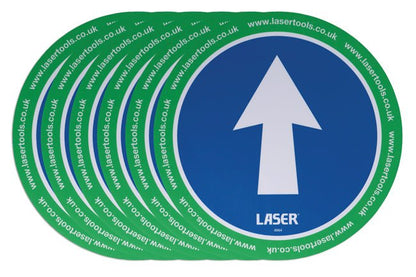 Laser Tools 8064 Laser Tools Floor Sticker Arrow Direction 6pc Laser Tools