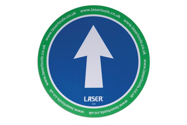 Laser Tools 8064 Laser Tools Floor Sticker Arrow Direction 6pc Laser Tools