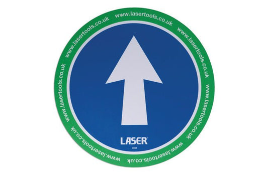 Laser Tools 8064 Laser Tools Floor Sticker Arrow Direction 6pc Laser Tools