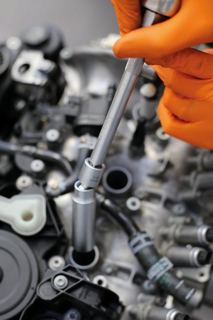 Laser Tools 8066 Swivel Spark & Glow Plug Socket Set 1/4"D, 3/8"D 6pc Laser Tools