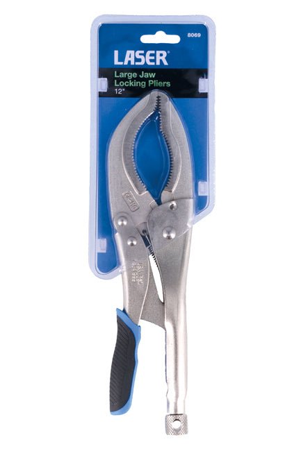Laser Tools 8069 Large Jaw Locking Pliers 12" Laser Tools