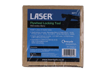 Laser Tools 8071 Flywheel Locking Tool - for Mercedes-Benz Laser Tools