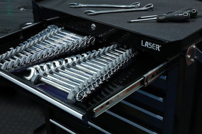 Laser Tools 8072 Laser Tools Racing Spanner Organiser - 16 Spanners Laser Tools