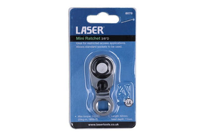 Laser Tools 8078 Mini Ratchet 3/8"D Laser Tools