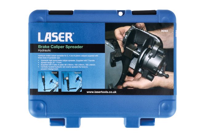 Laser Tools 8092 Brake Caliper Spreader, Hydraulic Laser Tools