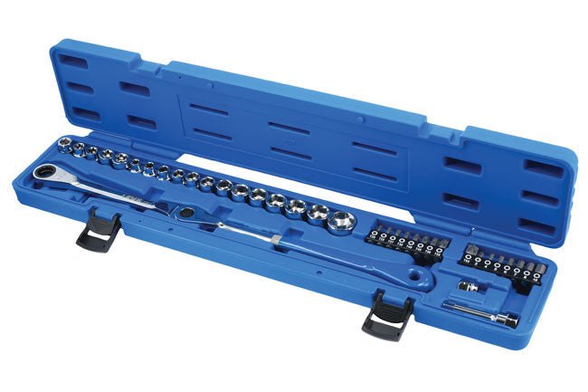 Laser Tools 8094 Auxiliary Belt Wrench Set 3/8"D 37pc Laser Tools