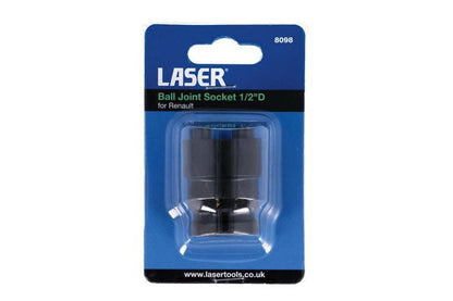Laser Tools 8098 Ball Joint Socket 1/2"D - for Renault Laser Tools
